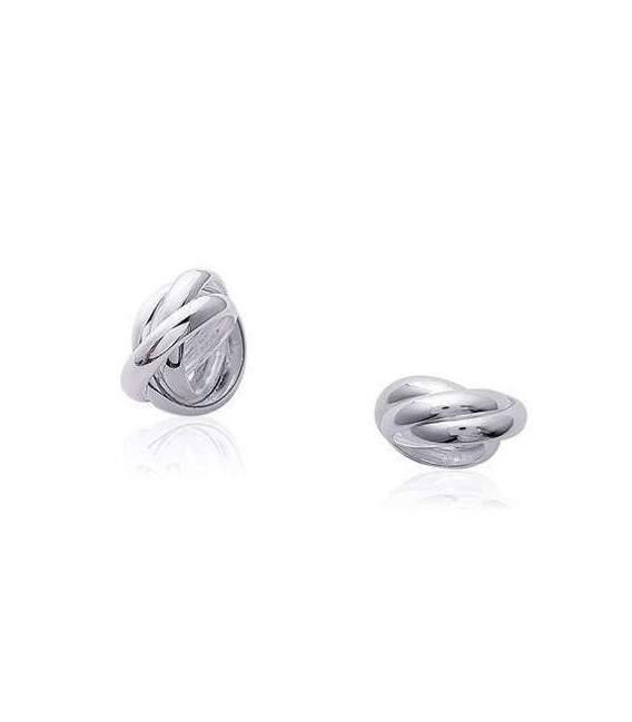 Bague argent massif trois anneaux libres 