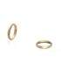 Alliance plaqué or bague simple 