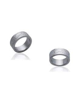 Bague acier homme salamandre 