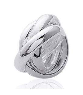 Bague argent massif trois anneaux libres