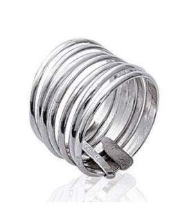 Bague argent massif semainier