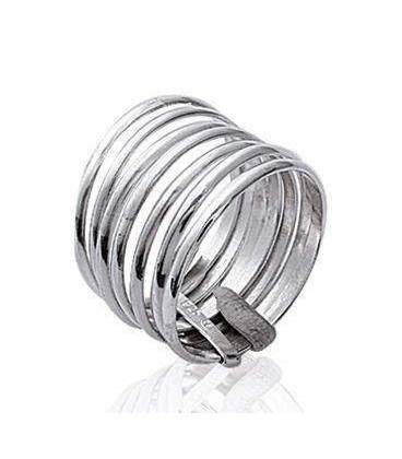 Bague argent massif semainier-2