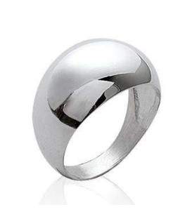 Grosse bague argent massif beau bombée