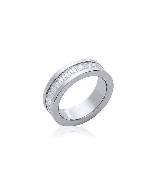 Bague branche zircon femme – argent sterling 925 ou vermeil or 18 K – anneau réglable bijou fin mariage nature - Montres & Bijoux