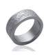 Bague acier homme salamandre 
