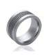 Bague acier câbles torsadés insérés 