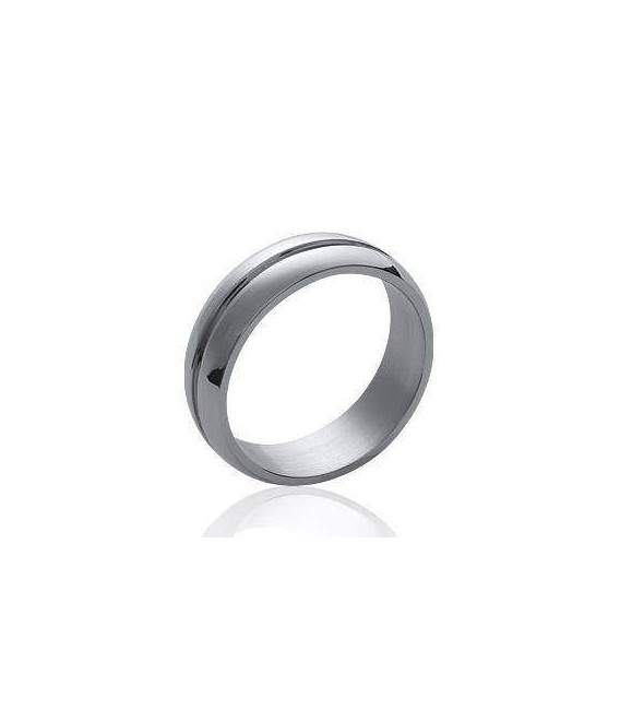 Bague acier légèrement bombé 