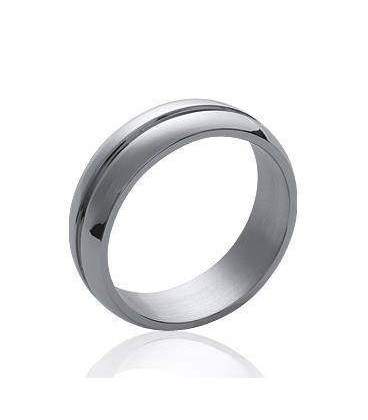 Bague acier légèrement bombé 