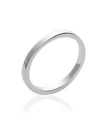 Bague simple modulable argent 