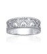 belle bague argent anneau de zirconium 