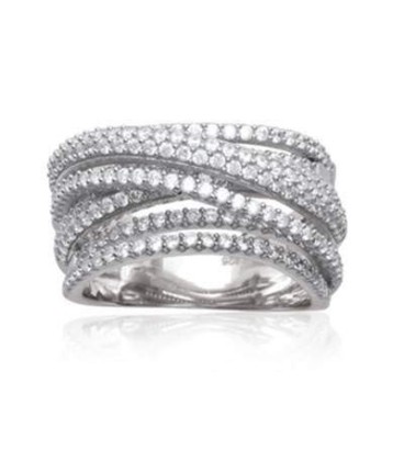 Demi Alliance Argent Oxyde de Zirconium Ref. 37353
