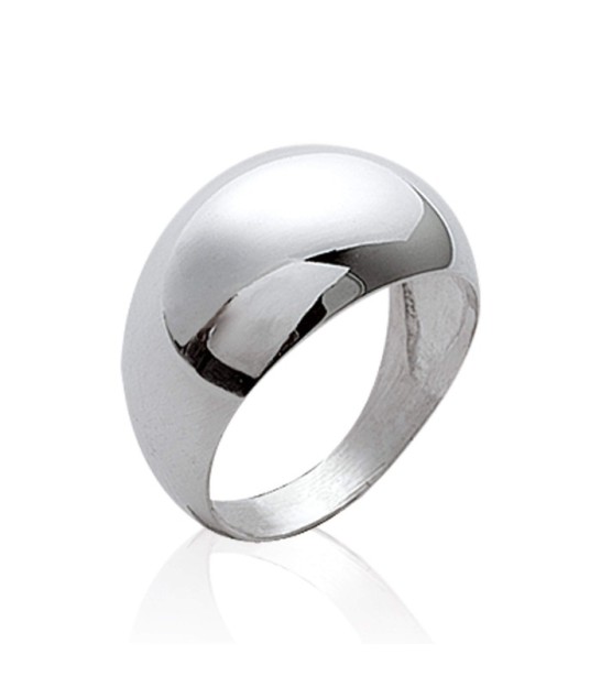 Bague En Argent Massif Style Labyrinthe Ajouré - Taille 60, Occasion, Couleur Argenté