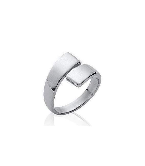 Bague face à face acier 