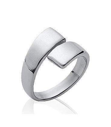 Bague face à face acier 