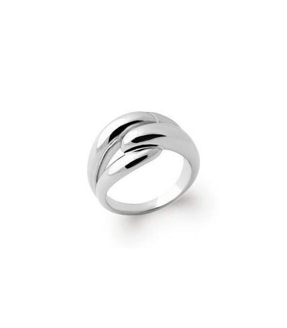 Bague argent massif nœud original 