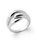 Bague argent massif nœud original
