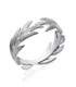 Bague fantaisie argent enroulé 