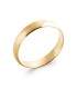 Alliance plaqué or bague simple 