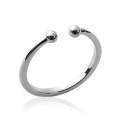 Bague de pouce ouverte originale argent massif